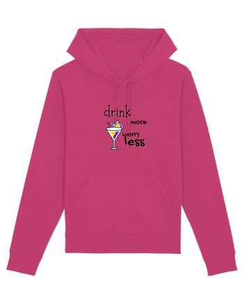 drink more worry less Raspberry