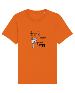 drink more worry less Tricou mânecă scurtă Unisex Rocker