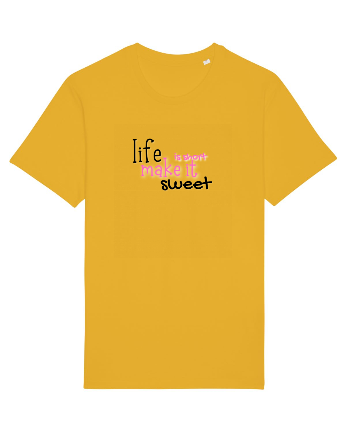 Tricou mânecă scurtă Unisex Rocker Spectra Yellow