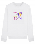 wifi Bluză mânecă lungă Unisex Rise