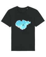 Sălaj County Map Tricou mânecă scurtă Unisex Rocker