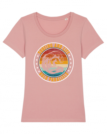 Surfing And Life Hold Parallels Canyon Pink