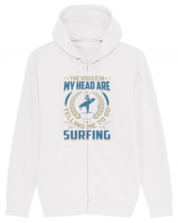 The Voices In My Head Are Telling Me To Go Surfing White