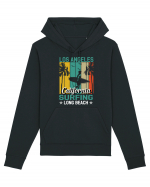 Los Angeles California Surfing Long Beach Hanorac Unisex Drummer