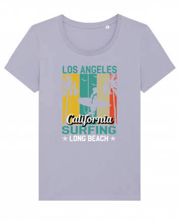 Los Angeles California Surfing Long Beach Lavender