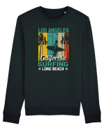 Los Angeles California Surfing Long Beach Bluză mânecă lungă Unisex Rise