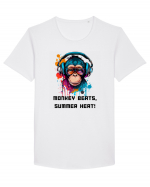 MONKEY BEATS - V2 Tricou mânecă scurtă guler larg Bărbat Skater