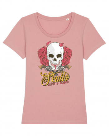 Skulls Guns Roses Canyon Pink