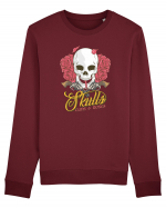 Skulls Guns Roses Bluză mânecă lungă Unisex Rise