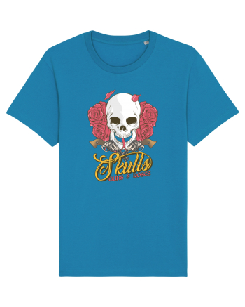 Skulls Guns Roses Azur