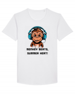 MONKEY BEATS - V4 Tricou mânecă scurtă guler larg Bărbat Skater