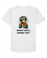 MONKEY BEATS - V5 Tricou mânecă scurtă guler larg Bărbat Skater