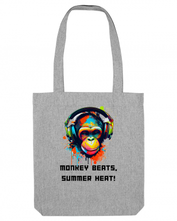 MONKEY BEATS - V7 Heather Grey