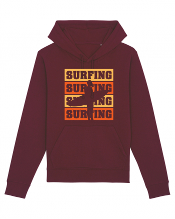 Surfing Surfing Surfing Surfing Burgundy