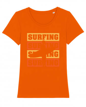 Surfing Surfing Surfing Surfing Bright Orange