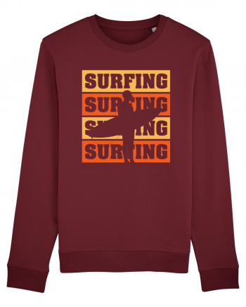 Surfing Surfing Surfing Surfing Burgundy