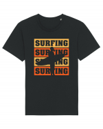 Surfing Surfing Surfing Surfing Tricou mânecă scurtă Unisex Rocker