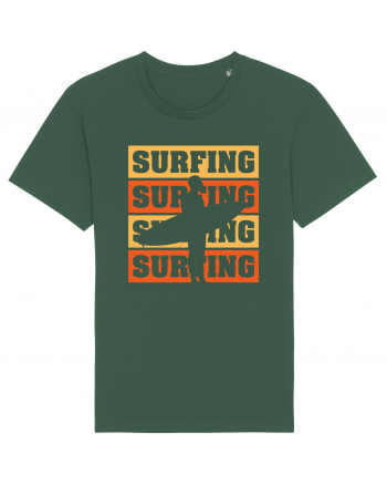 Surfing Surfing Surfing Surfing Bottle Green