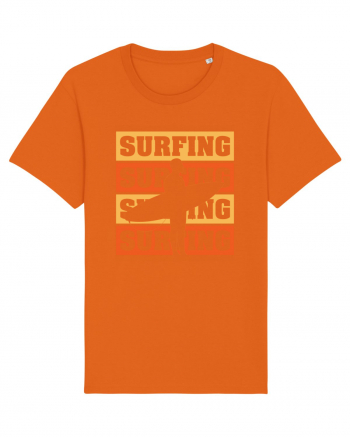 Surfing Surfing Surfing Surfing Bright Orange