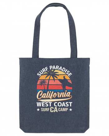 Surf Paradise California West Coast Surf CA Camp Midnight Blue