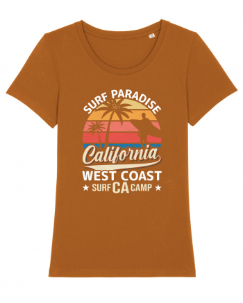 Surf Paradise California West Coast Surf CA Camp Roasted Orange