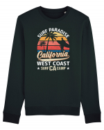 Surf Paradise California West Coast Surf CA Camp Bluză mânecă lungă Unisex Rise