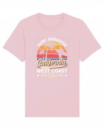 Surf Paradise California West Coast Surf CA Camp Cotton Pink