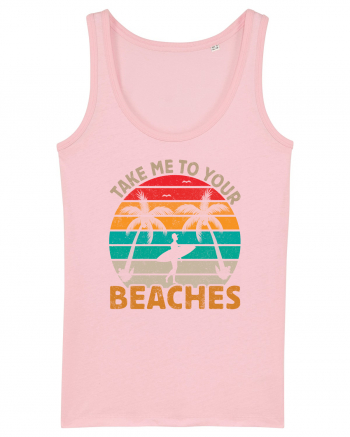 Take me to your beaches Cotton Pink