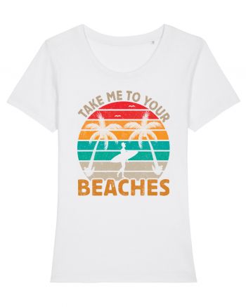 Take me to your beaches White