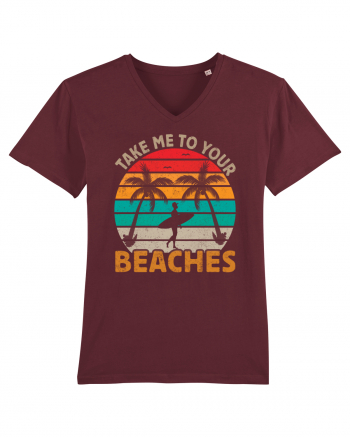 Take me to your beaches Burgundy