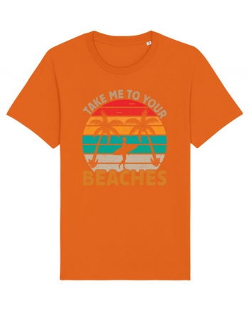 Take me to your beaches Bright Orange