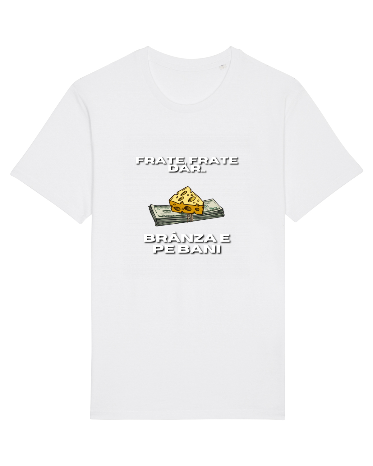 Tricou mânecă scurtă Unisex Rocker White