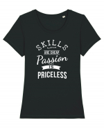 Passion Tricou mânecă scurtă guler larg fitted Damă Expresser