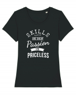 Passion Tricou mânecă scurtă guler larg fitted Damă Expresser