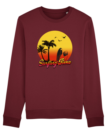 Surfing time Burgundy