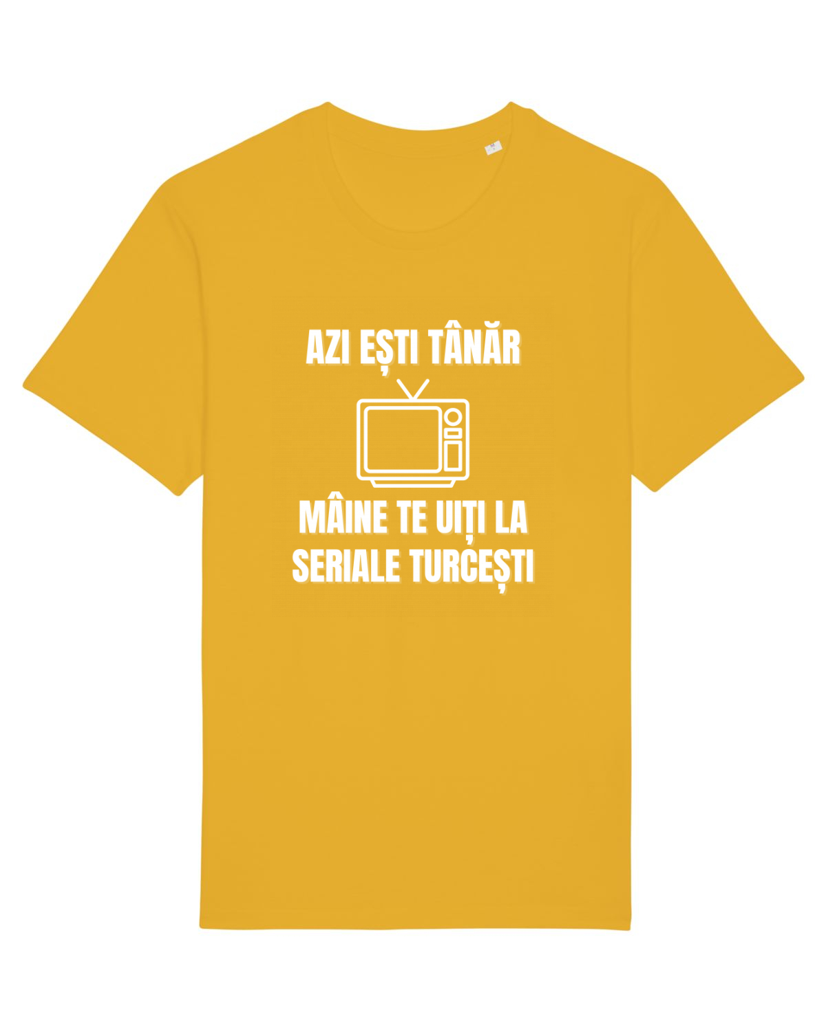 Tricou mânecă scurtă Unisex Rocker Spectra Yellow