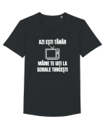Azi esti tanar maine te uiti la seriale turcesti Tricou mânecă scurtă guler larg Bărbat Skater