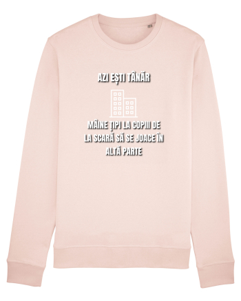Azi esti tanar maine tipi la copiii de la scara sa se joace in alta parte Candy Pink