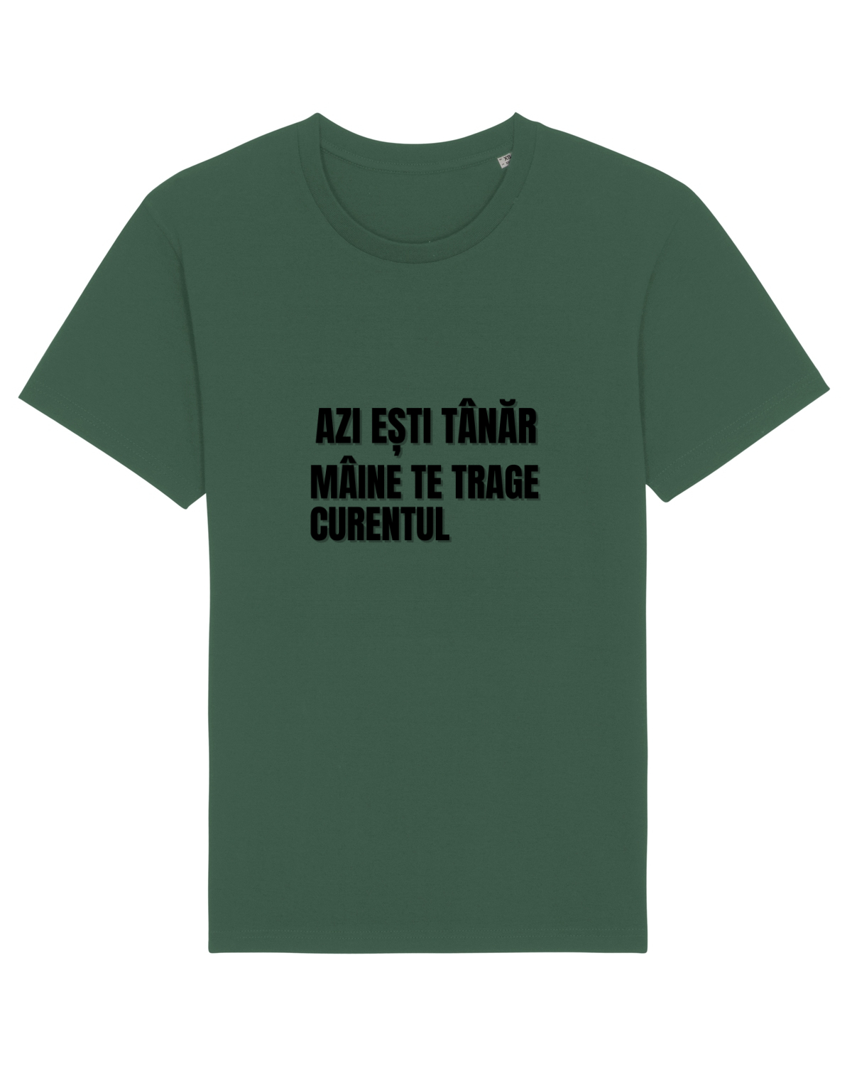 Tricou mânecă scurtă Unisex Rocker Bottle Green