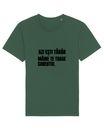 Azi esti tanar maine  te trage curentul Bottle Green