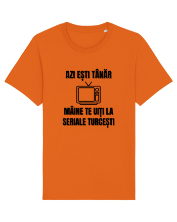 Azi esti tanar maine te uiti la seriale turcesti Bright Orange