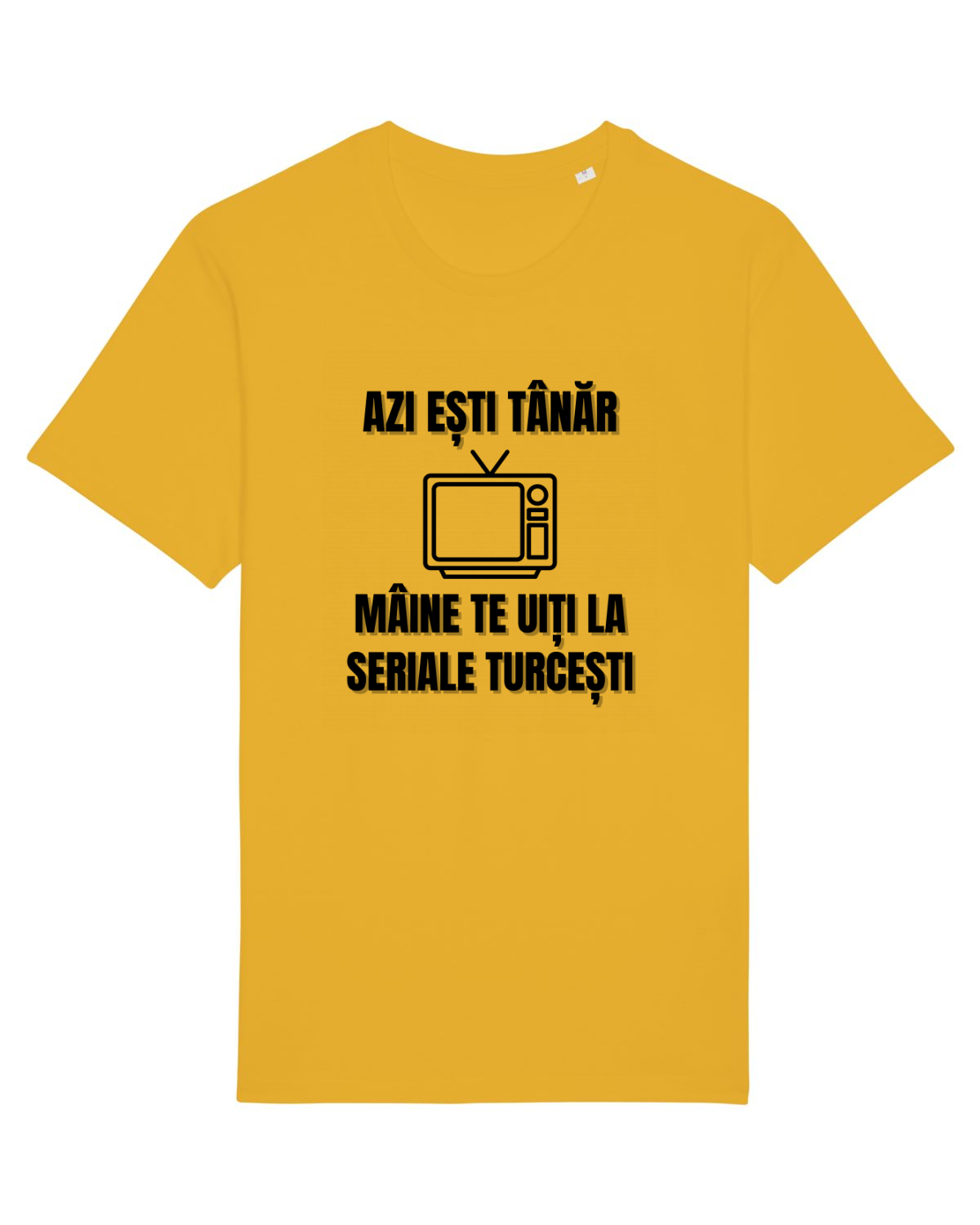 Tricou mânecă scurtă Unisex Rocker Spectra Yellow