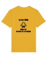 Azi esti tanar maine zici nu beau ca-s cu masina Tricou mânecă scurtă Unisex Rocker