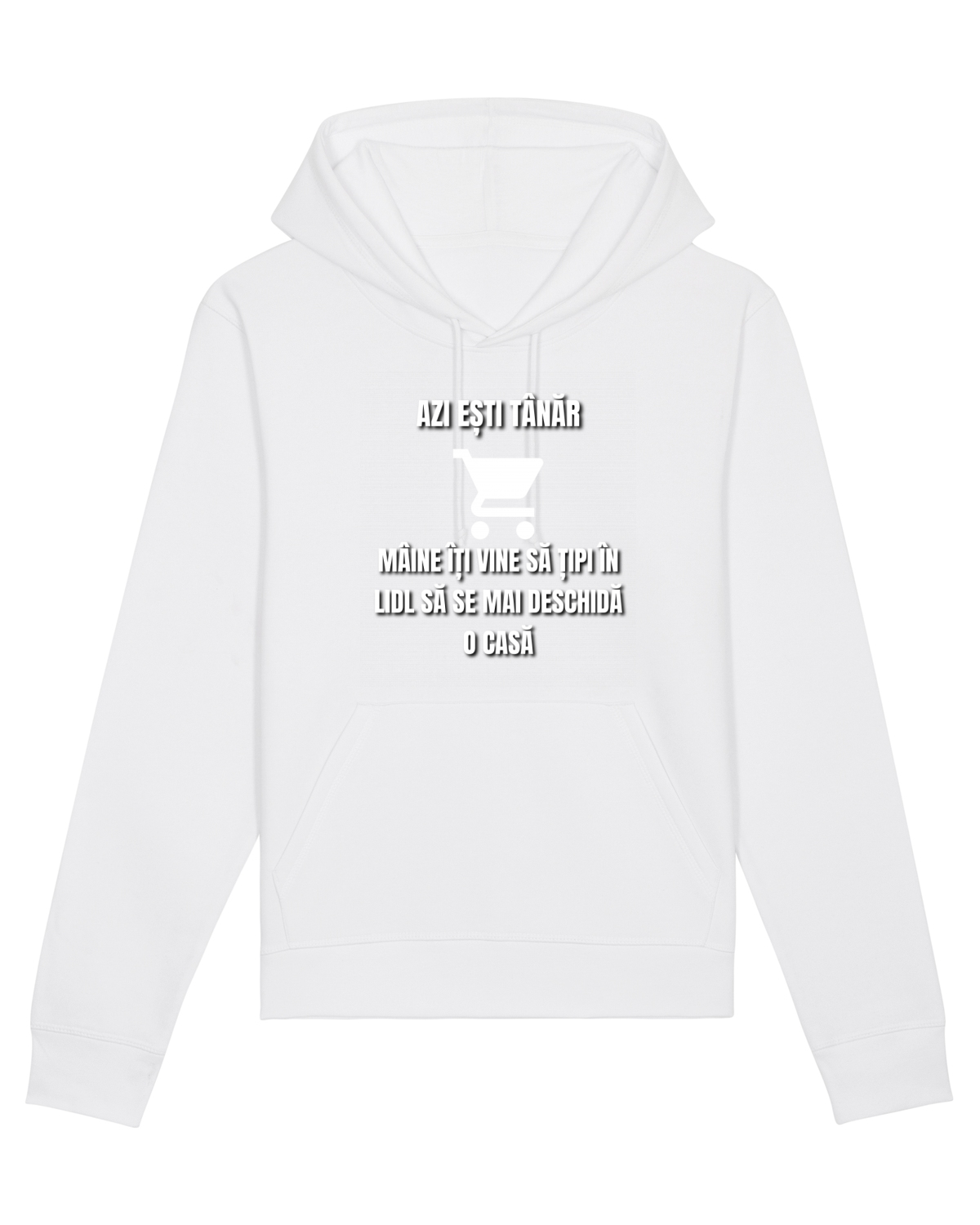 Hanorac Unisex Drummer White