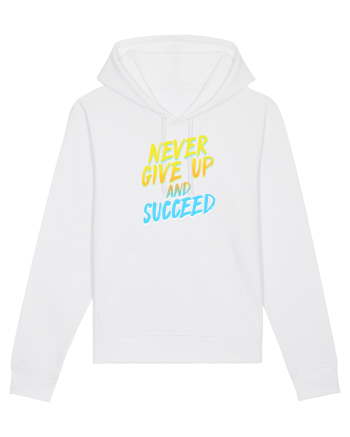 Never give up White