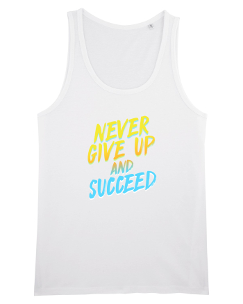 Never give up White