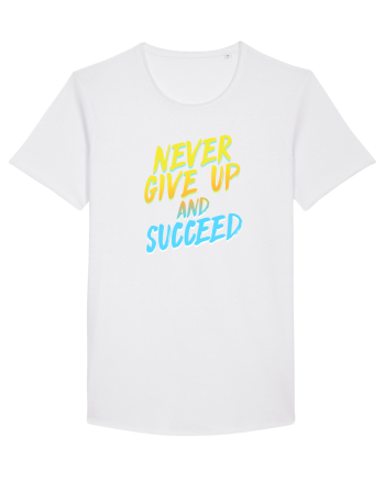 Never give up White