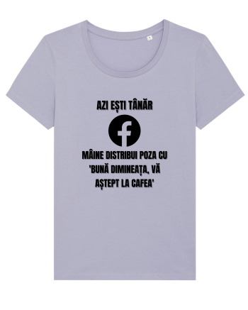 Azi esti tanar maine distribui poza cu buna dimineata va astept la cafea Lavender