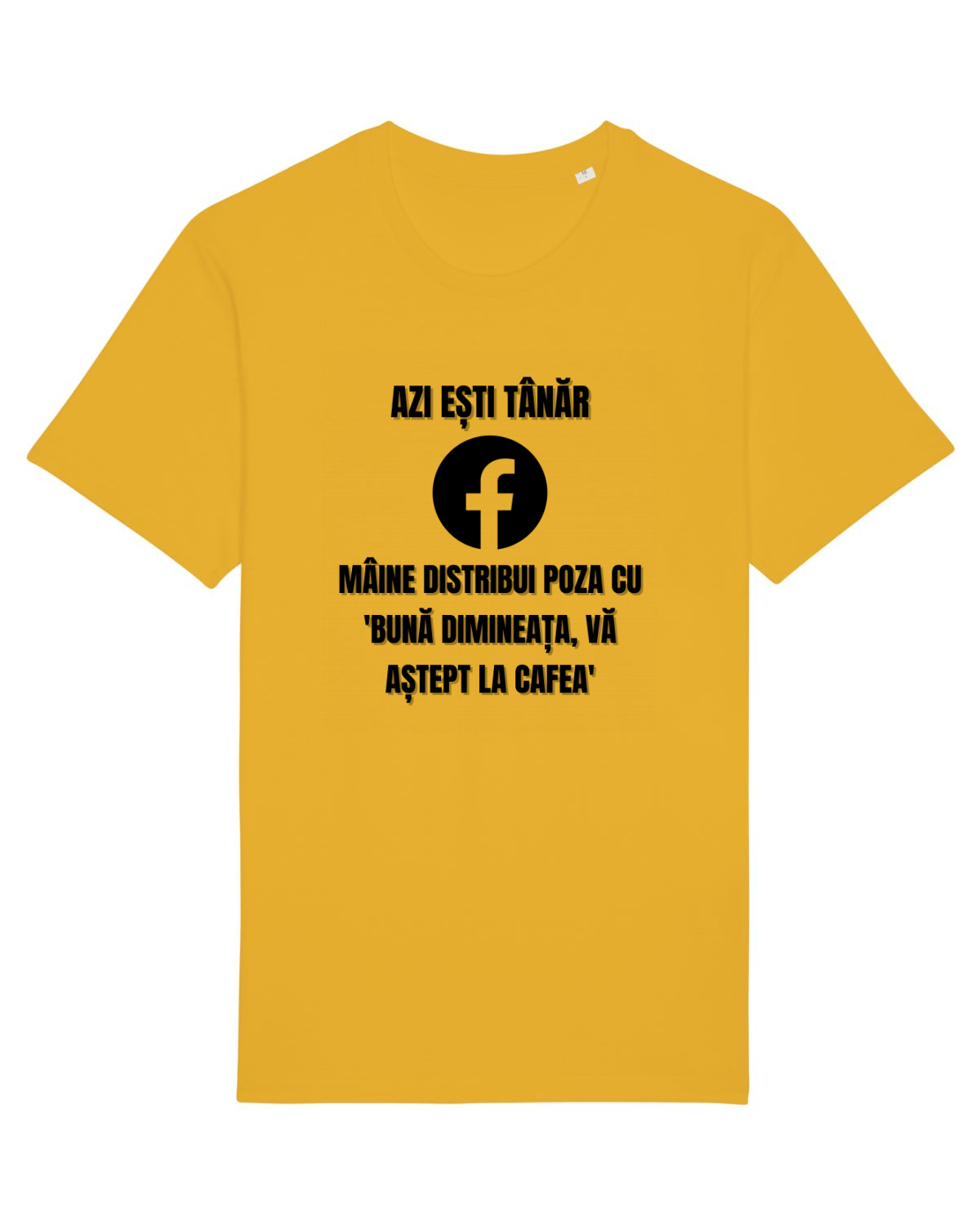 Tricou mânecă scurtă Unisex Rocker Spectra Yellow