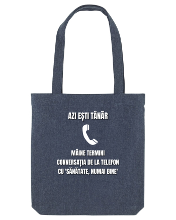 Azi esti tanar maine termini conversatia de la telefon cu sanatate Midnight Blue